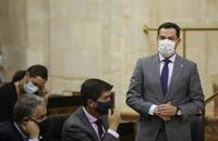 Moreno reivindica a Andalucía como "dique de contención" ante una posible "quiebra en la igualdad de los españoles"