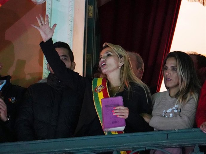 La expresidenta de Bolivia Jeanine Áñez.