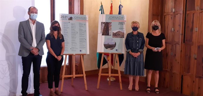 Eloísa Cabrera en la presentación de las actividades por las Jornadas Europeas de Patrimonio