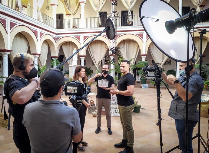 Documental sobre Nebrija en la Diputación de Badajoz.