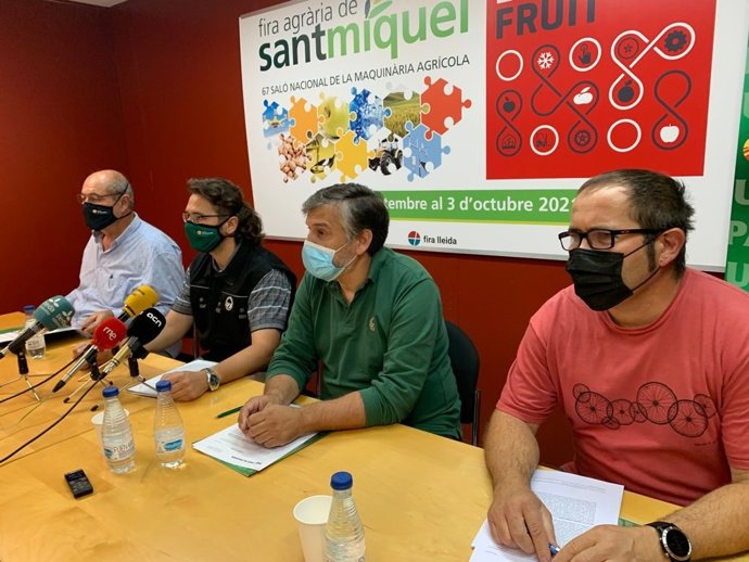 Jaume Pedrós, Joan Caball, Josep Sellart y Jordi Armengol.