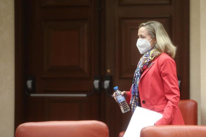 La vicepresidenta primera del Gobierno y ministra de Asuntos Económicos y Transformación Digital, Nadia Calviño