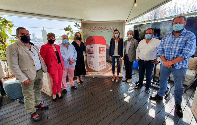 Presentación del proyecto conjunto del Grupo de Acción Local (GAL) Valles Pasiegos y la Diputación de Burgos para que la carretera nacional N-623, entre Burgos y Santander, sea declarada Ruta Turística Nacional