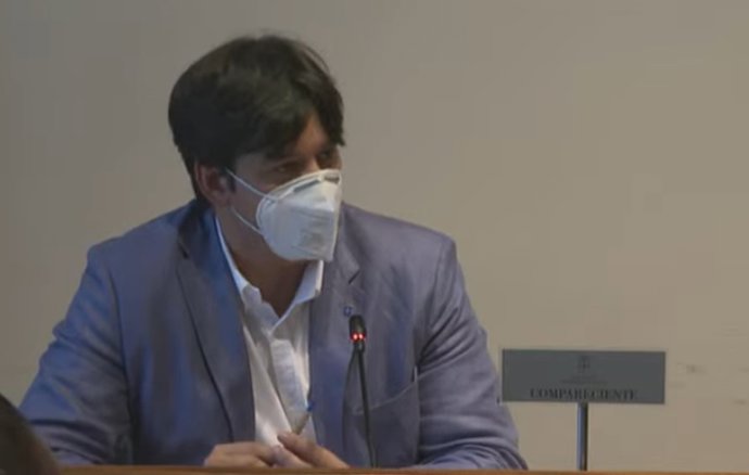 El consejero Borja Sánchez