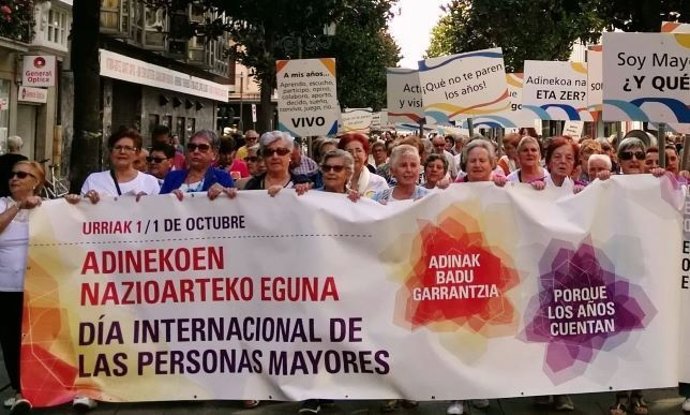 Movilización de personas mayores