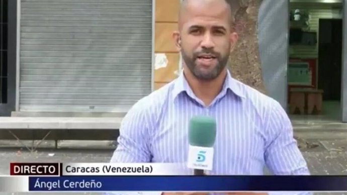 Muere el corresponsal de Mediaset en Venezuela, Ángel Rafael Cerdeño, a los 38 años