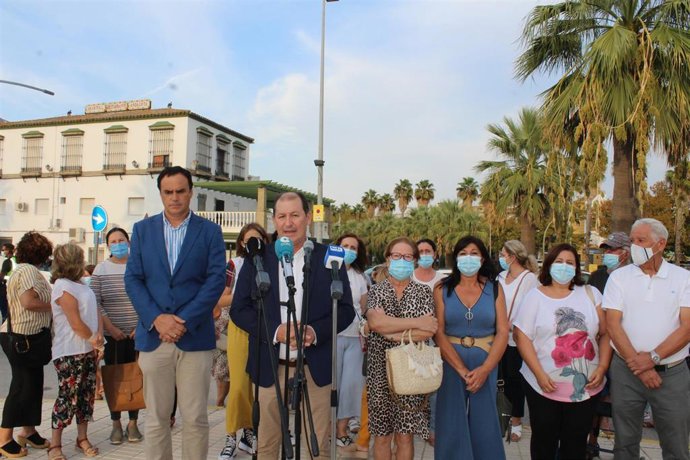 Los alcaldes en su comparecencia conjunta