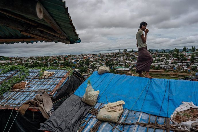 Archivo - Un refugiado rohingya en Cox's Bazar