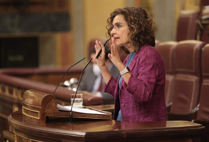 La ministra de Hacienda y Función Pública, María Jesús Montero