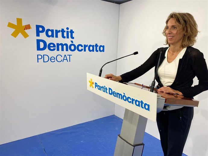 La secretaria general del PDeCAT, ngels Chacón