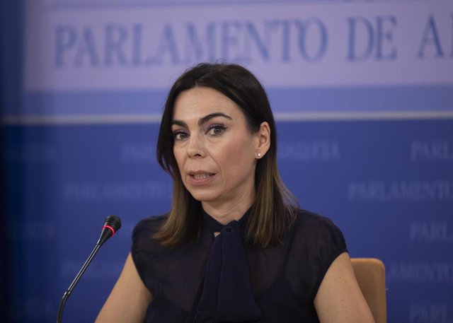 La portavoz del grupo de Ciudadanos en el Parlamento de Andalucía, Teresa Pardo, en una imagen de 29 de septiembre.