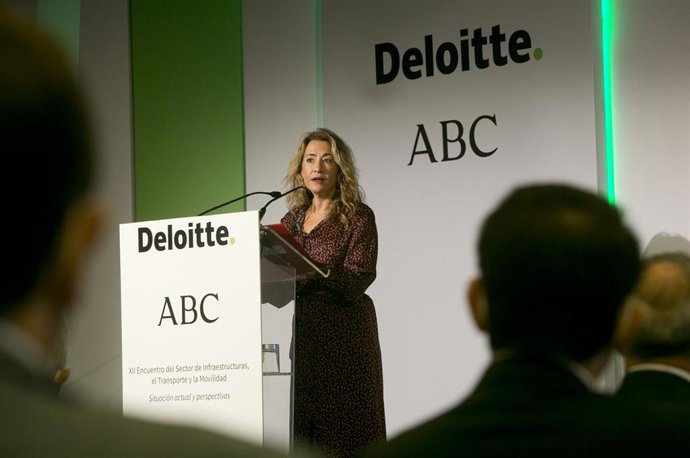 La ministra de Transportes, Movilidad y Agenda Urbana, Raquel Sánchez