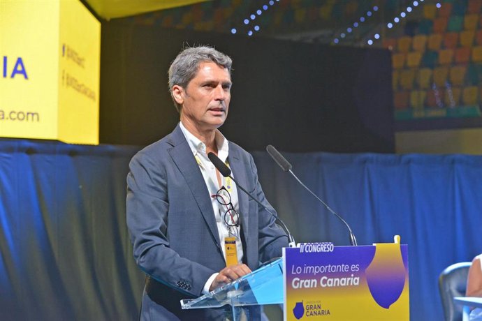 Archivo - El vicepresidente 2 de Unidos por Gran Canaria (UxGC), Enrique Hernández Bento