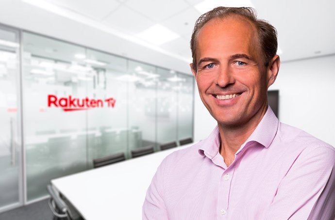 El nuevo CEO en las oficinas de Rakuten TV