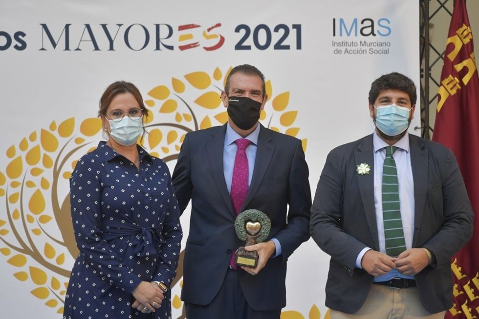 Grupo Hefame, premiado por el Gobierno autonómico murciano en los Premios Mayores Región de Murcia 2021