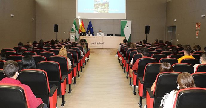 Recepción de alumnos de Enfermería en el Hospital Serranía de Ronda