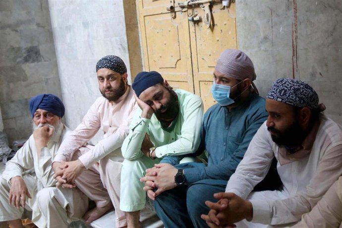 Archivo - Imagen de archivo de la comunidad sij en Peshawar (Pakistán)