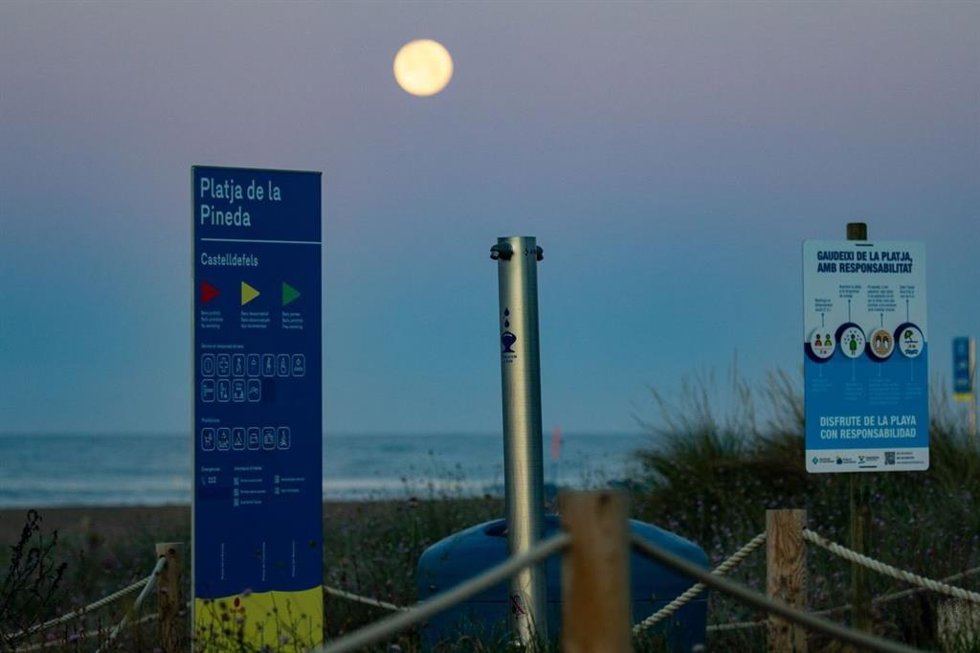 Archivo - Playa de la Pineda de Castelldefels (Barcelona). - Archivo