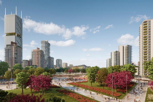 Proyecto desarrollo urbanístico Madrid Nuevo Norte