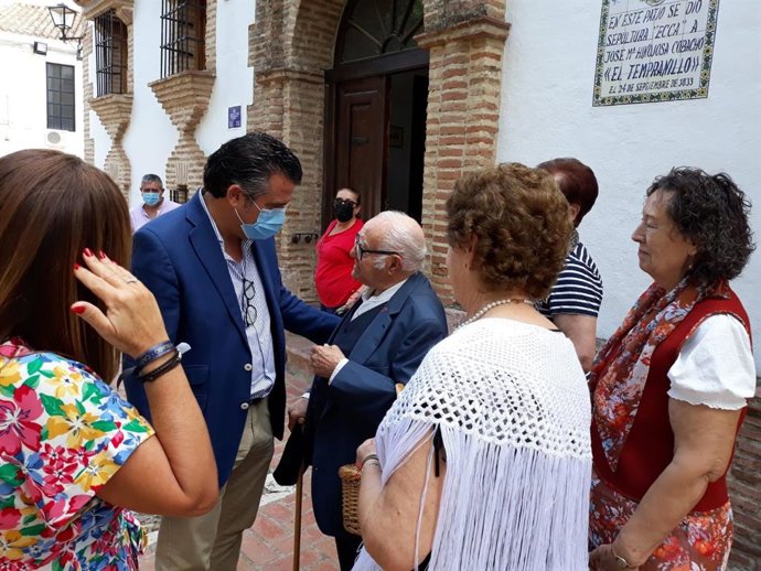 El diputado de Desarrollo Tecnológico y Recursos Europeos, Juan Álvarez, participa en la clausura del proyecto 'Pueblos Vivos. Lucha contra el despoblamiento rural'