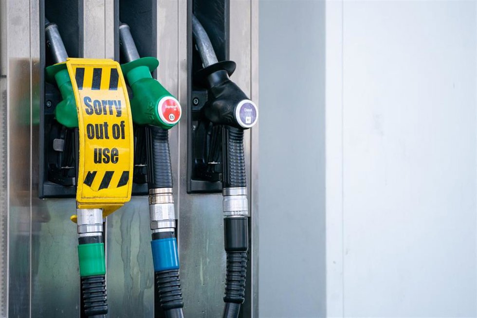 Gasolinera sin suministro en Londres