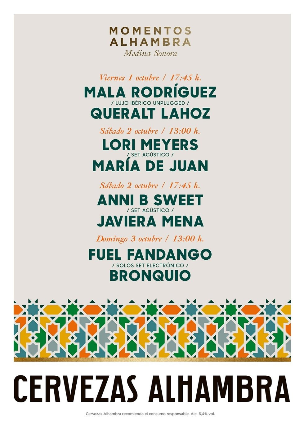 Cartel de 'Medina Sonora'.