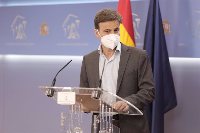 Arxiu - El president del grup parlamentari d'Unides Podem al Congrés, Jaume Asens