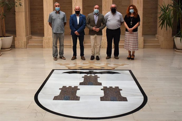 Los alcaldes de Albacete, Emilio Sáez, y Chinchilla de Montearagón, Francisco Morote