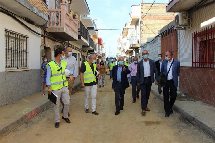 Visita a las obras de Palmete