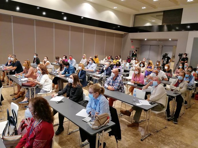 Asistentes a la V Jornada Cardiovascular de la SEMG