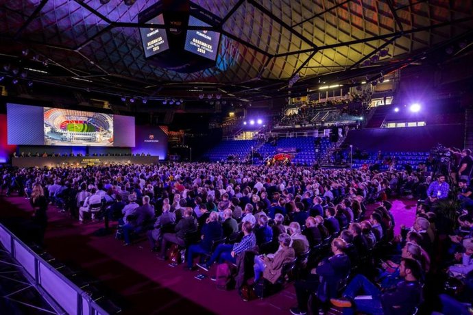 Archivo - Asamblea de socios compromisarios del FC Barcelona