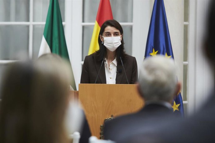 La ministra de Justicia, Pilar Llop, en su visita a Sevilla