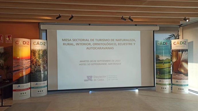 Mesa sectorial de turismo de la Diputación de Cádiz.
