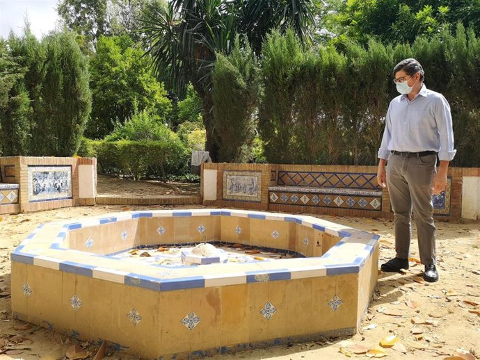 Pimentel en los Jardines Murillo