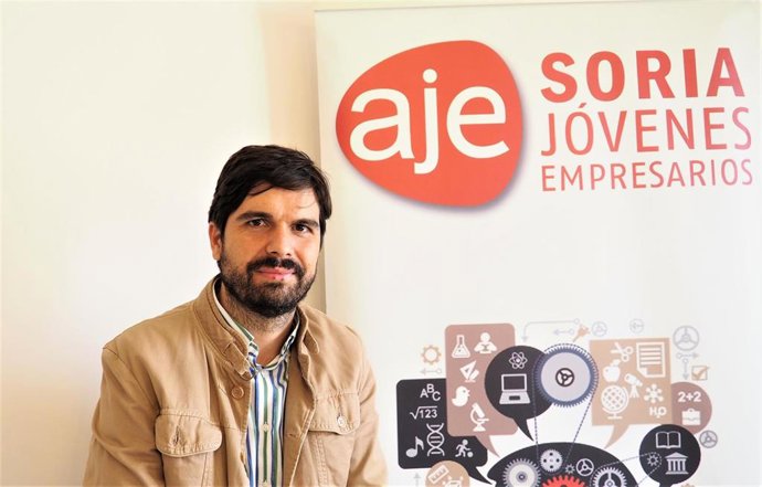 Jesús Mateo volverá a presidir la Asociación de Jóvenes Empresarios de Soria.
