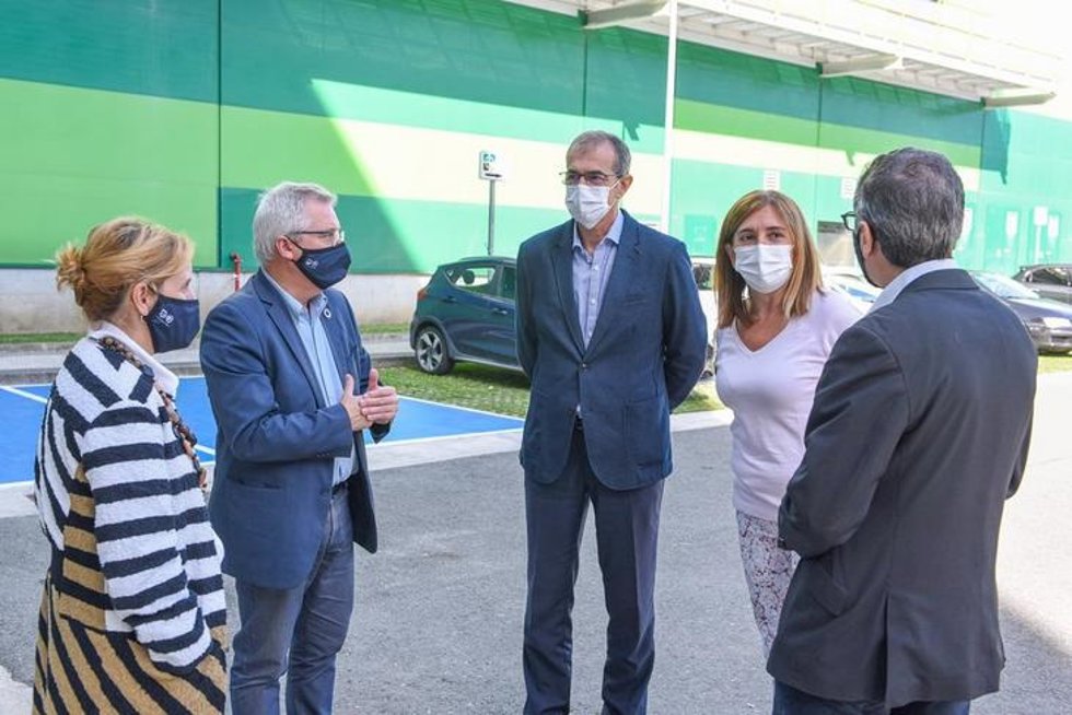 Representantes del Gobierno Vasco y la Diputación de Gipuzkoa analizan los proyectos prioritarios del nuevo Plan de Gestion de Residuos