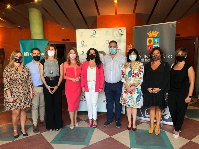 La consejera Rocío Ruiz, en la clausura de la Primera Gala Mentoring Martos: liderazgo femenino