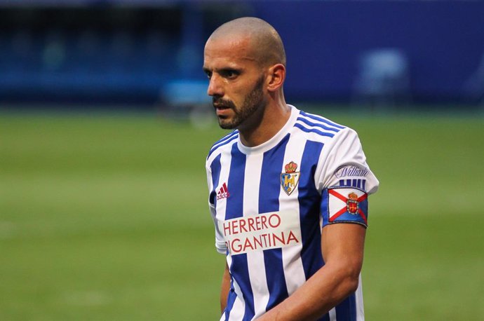 Archivo - Yuri de Souza of SD Ponferradina during the spanish league, Liga Smartbank, football match played between SD Ponferradina and Malaga CF at El Toralin stadium on November 15, 2020, in Ponferrada, Leon, Spain.