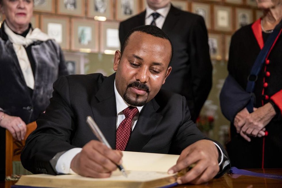 Archivo - El primer ministro de Etiopía, Abiy Ahmed
