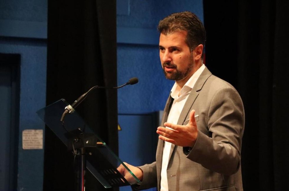 El secretario general del PSOECyL, Luis Tudanca.