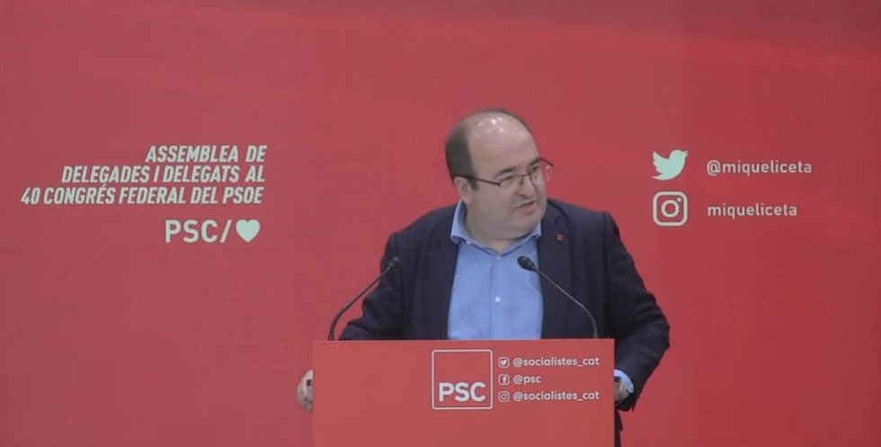 El ministro de Cultura y Deporte del Gobierno, Miquel Iceta