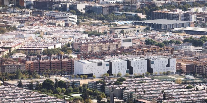 Archivo - Vista aérea de la Ciudad de la Justicia.