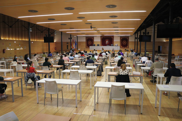 Opositores al Sescam se examinan en Toledo