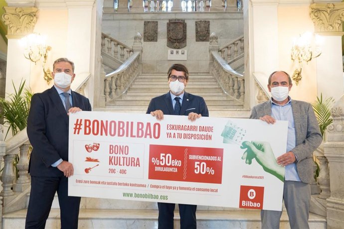 Presentación de los Bonos Cultura de Bilbao