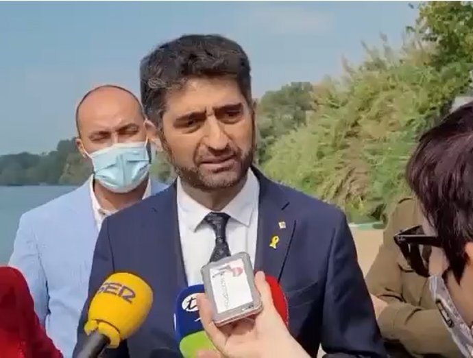El vicepresident i conseller de Polítiques Digitals i Territori de la Generalitat, Jordi Puigneró