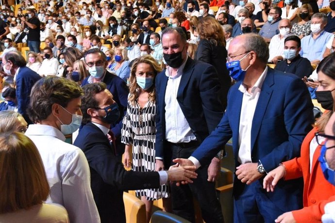 Monago participa en la Convencion del PP en Valencia