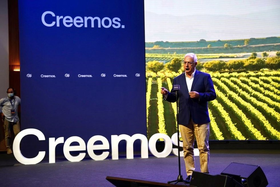 El presidente del PP de La Rioja, José Ignacio Ceniceros
