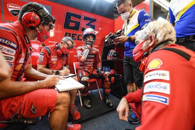 El piloto italiano Francesco Bagnaia