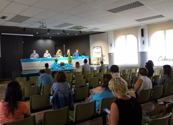 El curso de Manos Unidas celebrado en Alcorisa, en el marco de la Universidad de Verano de Teruel.