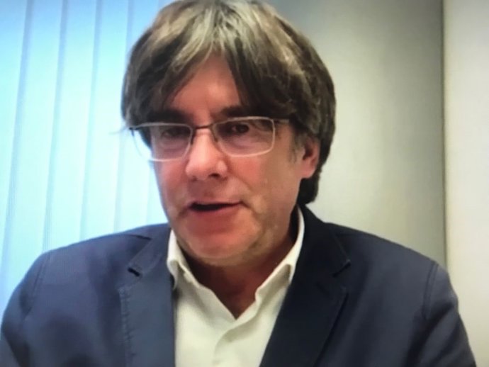 El expresidente de la Generalitat Carles Puigdemont